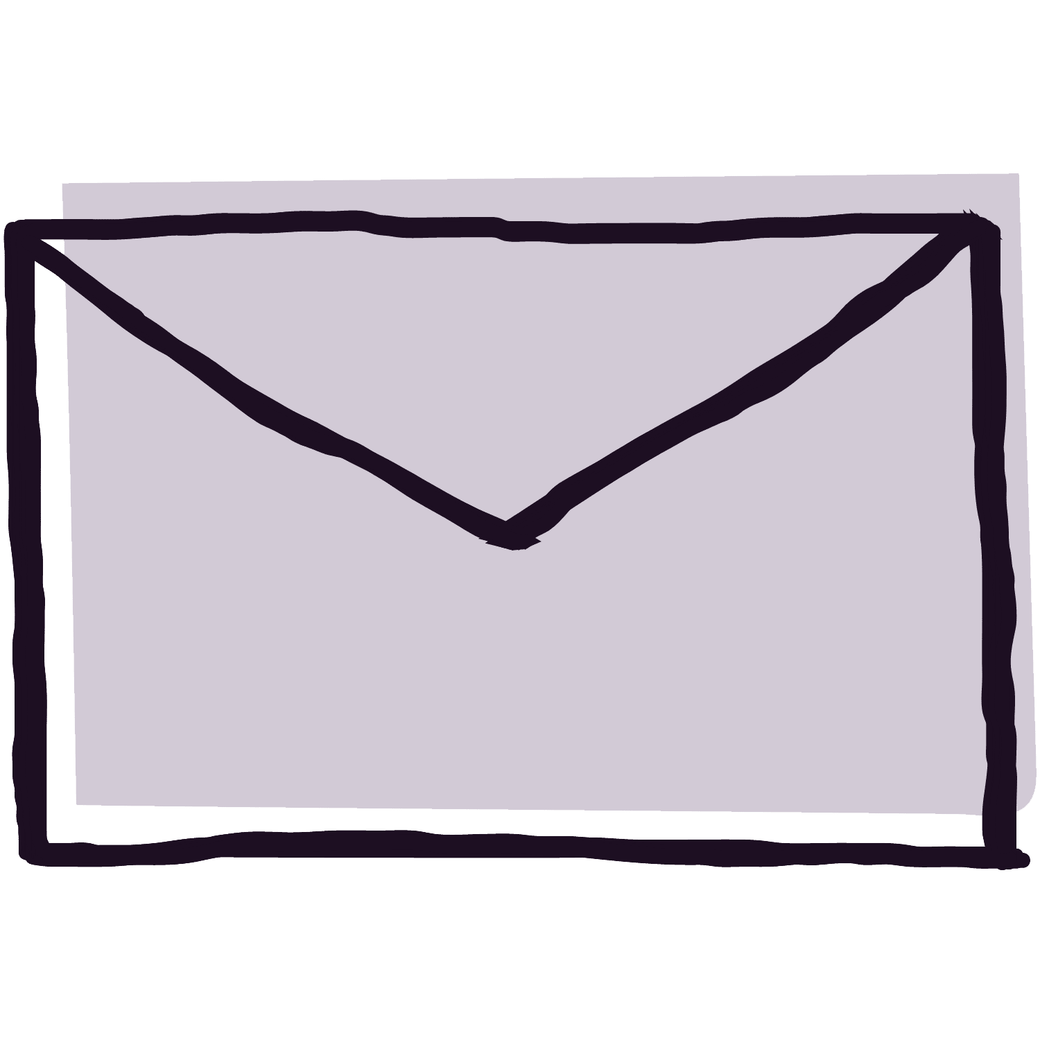 Illustration douce d'un courrier pour vos demandes de devis et réservations de prestations événementielles privées ou professionnelles.