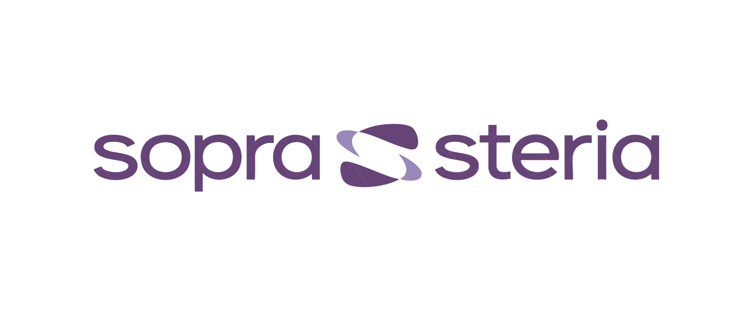 Logo officiel de Sopra Steria, partenaire nous faisant confiance pour nos prestations gourmandes